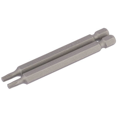 Draper TX-STAR® Insert Bit, 1/4" Hex, 75mm Long, T15 (Pack of 2) 66847