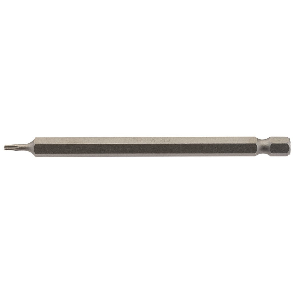 Draper TX-STAR® Insert Bit, 1/4" Hex, 100mm Long, T7 (Pack of 1) 66906