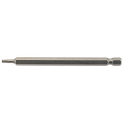 Draper TX-STAR® Insert Bit, 1/4" Hex, 100mm Long, T10 (Pack of 1) 66911