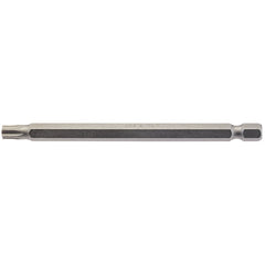 Draper TX-STAR® Insert Bit, 1/4" Hex, 100mm Long, T30 (Pack of 1) 67006
