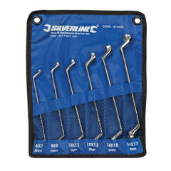 Silverline Deep Offset Ring Spanners Set 6pce 673424