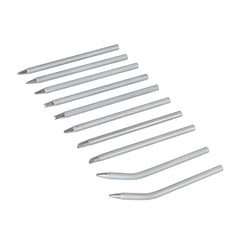 Silverline Soldering Iron Tips Set 10pce 675071