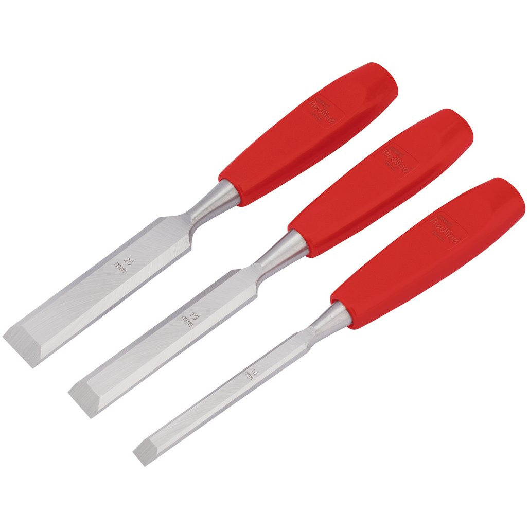Draper Redline® Wood Chisel Set (3 Piece) 68472