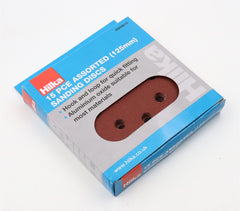 Hilka 15 pce Assorted 125mm Sanding Discs 68808015