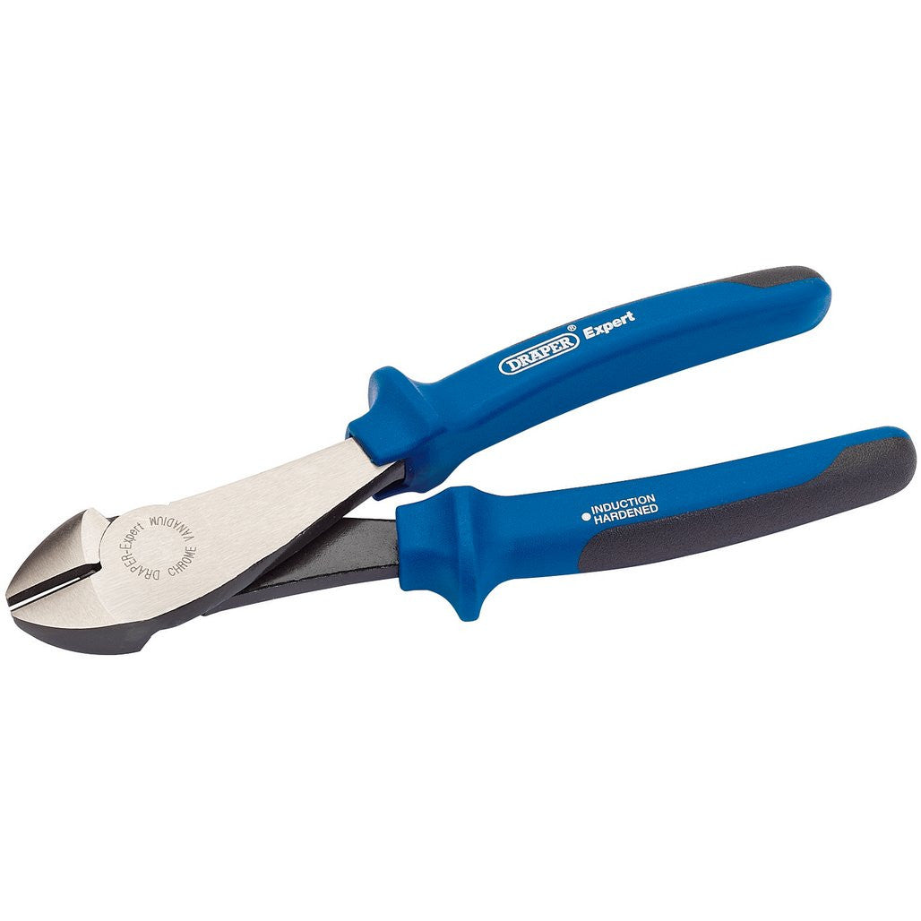 Draper Expert Heavy Duty Soft Grip High Leverage Diagonal Side Cutter, 180mm 68893