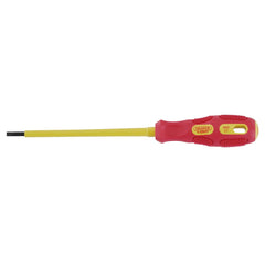 Draper Expert VDE Approved Fully Insulated Plain Slot Screwdriver, 3 x 100mm 69212