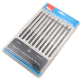 Hilka 10 pce Needle File Set Soft Grip 69790010