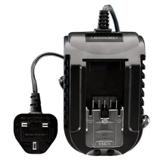 Draper D20 20V Leaf Blower, 1 x 2.0Ah Battery, 1 x Charger 70526