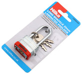 Hilka 30mm Long Shackle Laminated Padlock 70606030