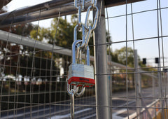 Hilka 50mm Long Shackle Laminated Padlock 70606050