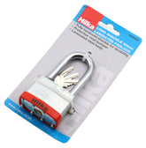Hilka 50mm Long Shackle Laminated Padlock 70606050