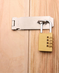 Hilka 38mm Brass Combination Padlock 70760038