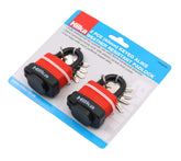 Hilka 40mm 2 pce Weather Resistant Padlock 70828040