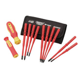 Draper XP1000® VDE Slimline Interchangeable Screwdriver Set (12 Piece) 70867