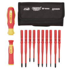 Draper XP1000® VDE Slimline Interchangeable Screwdriver Set (12 Piece) 70867