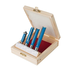 Silverline Kitchen Router Bit Set 4pce 719769