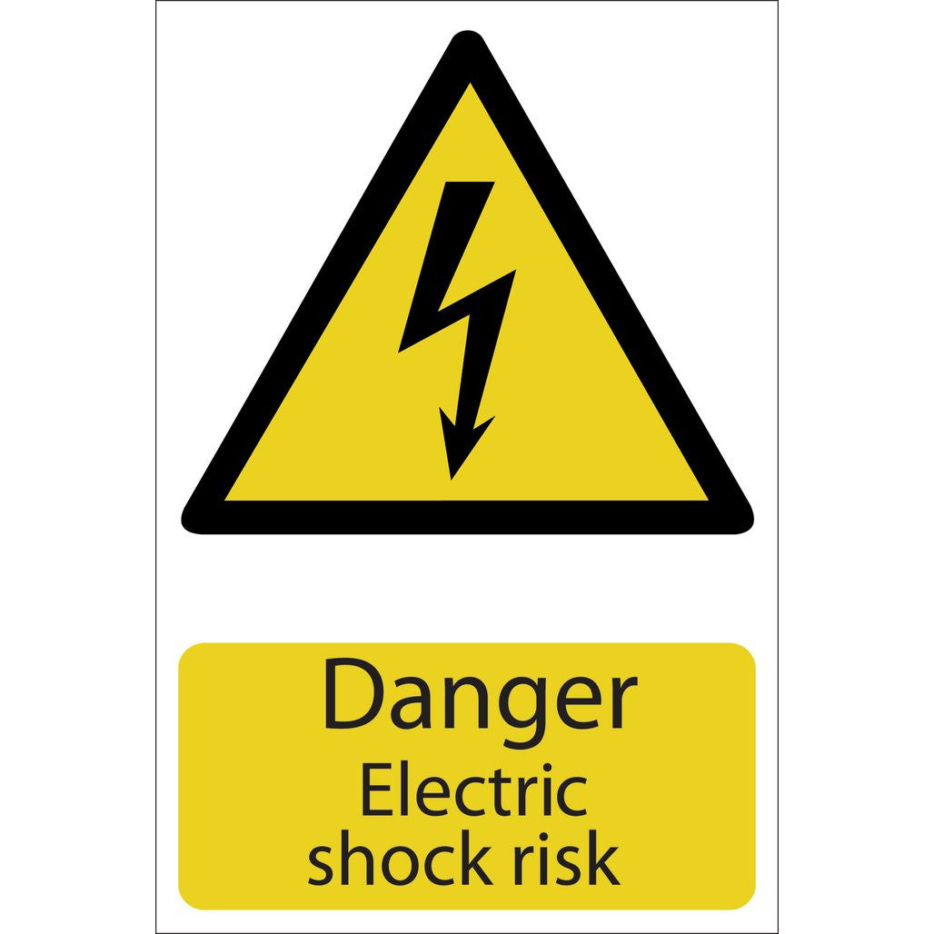 Draper Danger Electric Shock 72225