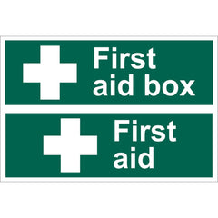 Draper First Aid Box' Safety Sign 72542