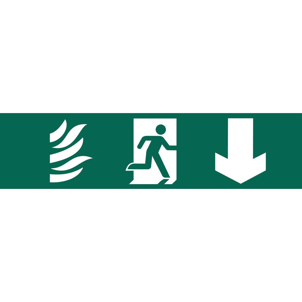 Draper Running Man Arrow Down 73201