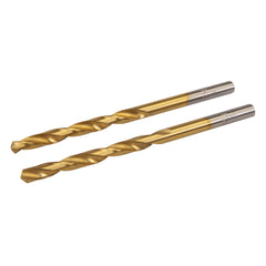 Silverline HSS Titanium-Coated Drill Bits 2pk 733229