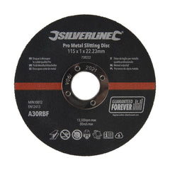 Silverline Pro Metal Slitting Disc 10pk 738222