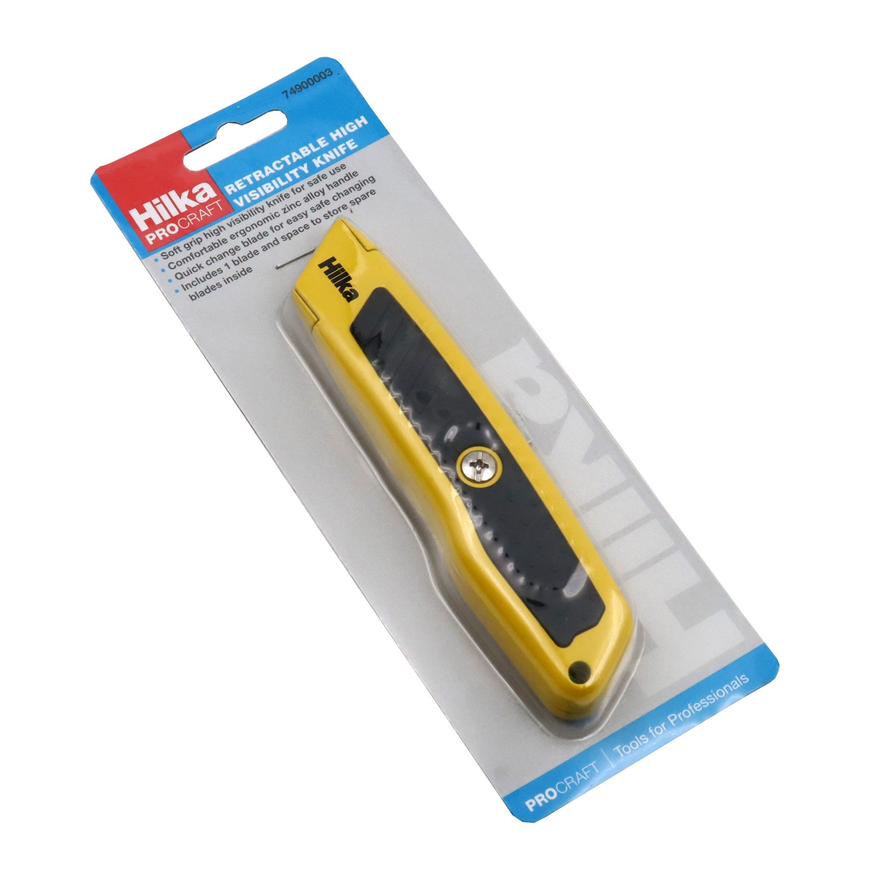 Hilka Retractable High Visibility Knife 74900003
