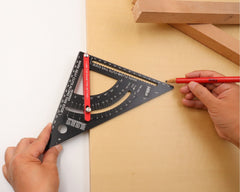 Hilka 7" (180mm) Aluminium Adjustable Square 75400307