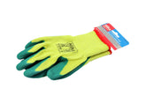 Hilka Medium 9" Green Latex Coated Work Gloves 75504509