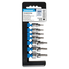 Silverline Trx Socket Set 1/4" & 3/8" Drive 7pce 763566