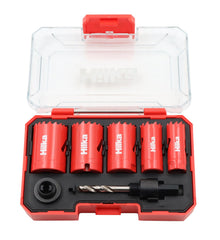 Hilka 7 pce Bi-Metal Holesaw Set 76600007
