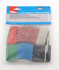 Hilka 100 pce Assorted U Plastic Packers 77242100