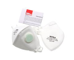 Hilka 2 pce Disposable Masks with Valve FFP2 77506202