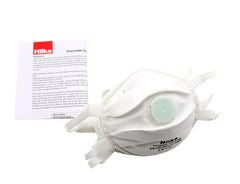 Hilka 2 pce Moulded Valve Disposable Masks FFP3 77507203