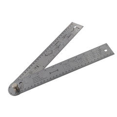 Silverline Easy Angle Protractor Rule 783421