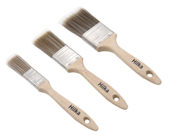 Hilka 3 pce Eco Synthetic Bristle Paint Brushes 78705303