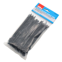 Hilka 100 3.6mm x 150mm Cable Ties Black 79200150