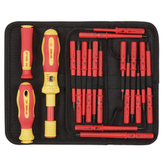 Draper XP1000® VDE Interchangeable Torque Screwdriver Set (19 Piece) 81762