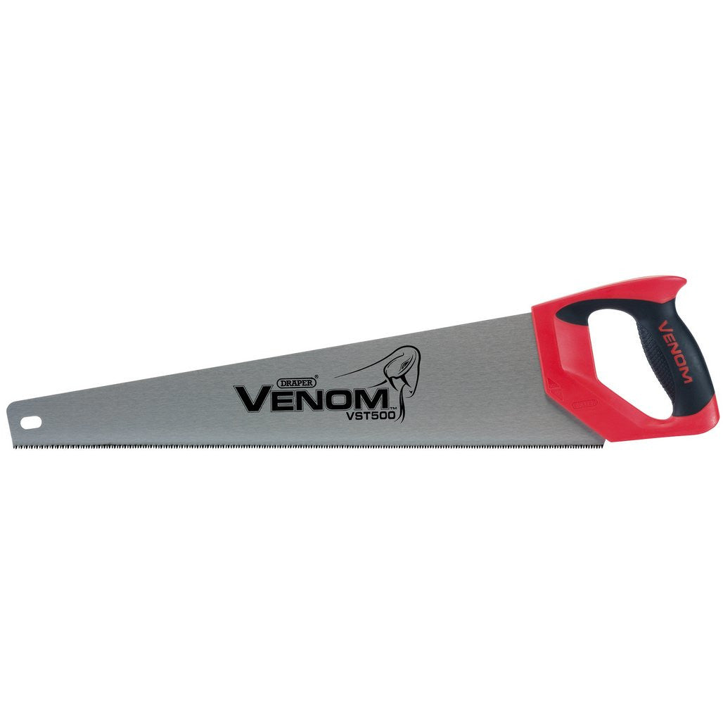 Draper Venom® Second Fix Triple Ground Handsaw, 500mm, 11tpi/12ppi 82202
