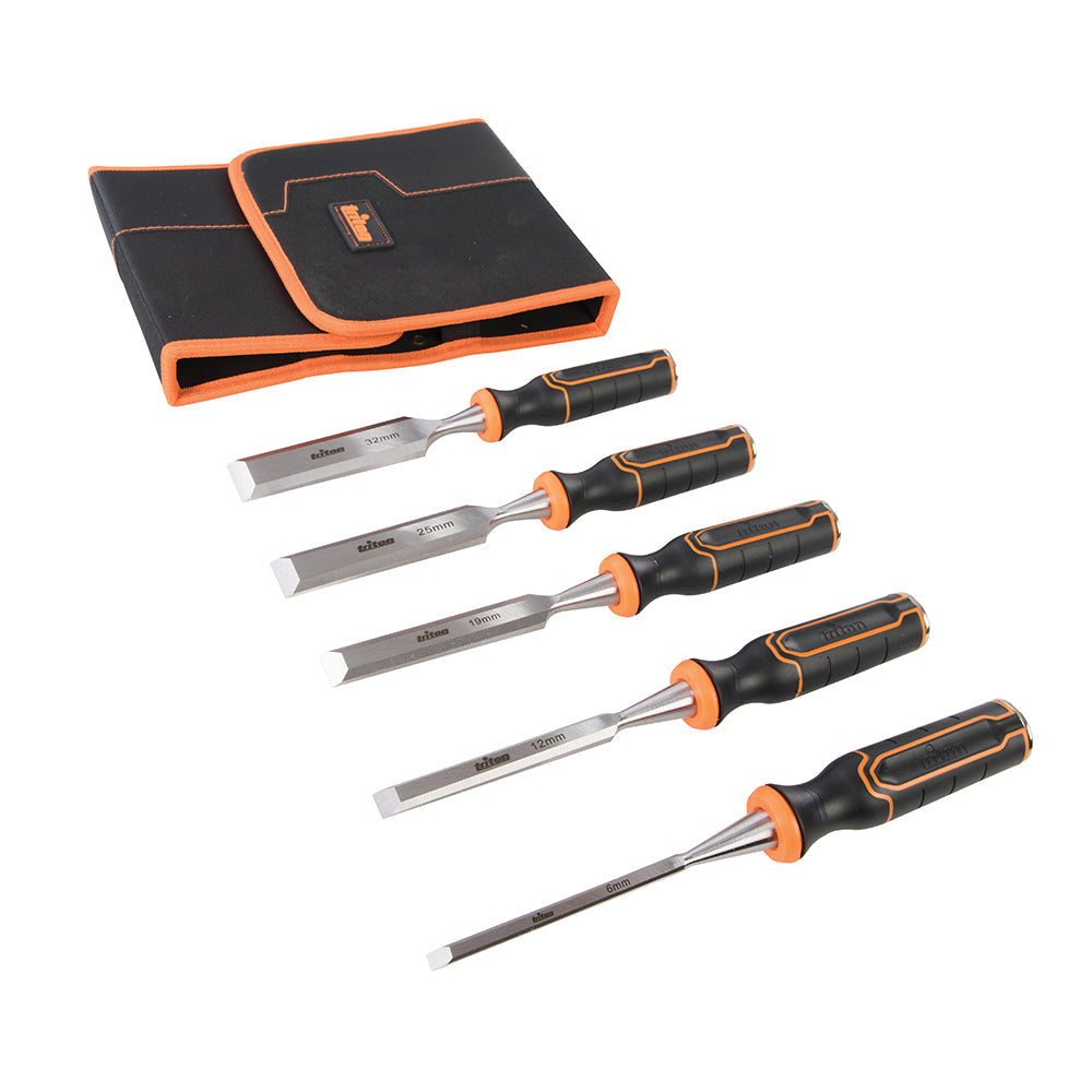 Triton Wood Chisel Set 5pce 823149 product image