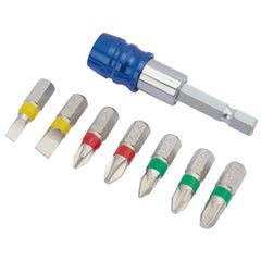 Draper Expert Coloured Screwdriver Bit Set (8 Piece) 82400