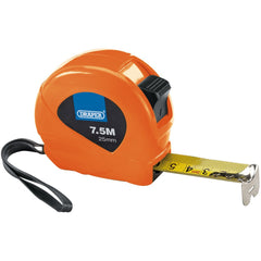 Draper Measuring Tapes, 7.5m/25ft x 25mm, 3 Colours (Dispenser of 12) 82440