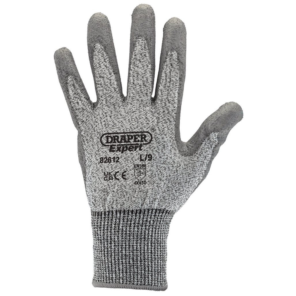 Draper Draper Expert Level 5 Cut Resistant Gloves, Large 82612