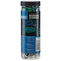 Draper Assorted Bungee Cords (Pack of 8) 82768