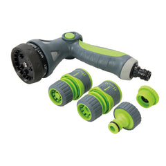 Silverline Soft-Grip Spray Gun Quick Connect Set 5pce 829557