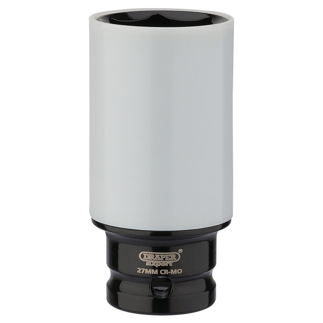 Draper Expert HI-TORQ® Wheel Nut Socket for Alloy Wheels, 1/2" Sq. Dr. (27mm) 83061