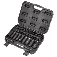 Draper HI-TORQ® Impact Socket Set, 3/8" & 1/2" Sq. Dr. (32 Piece) 83098
