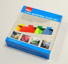 Hilka 4 pce Microfiber Cloth Set 83100606