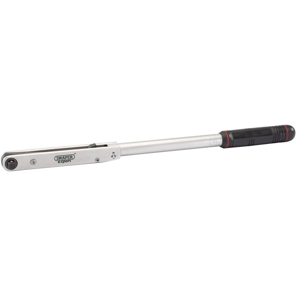 Draper Expert Push Through Torque Wrench, 1/2" Sq. Dr., 50 - 225Nm 83317