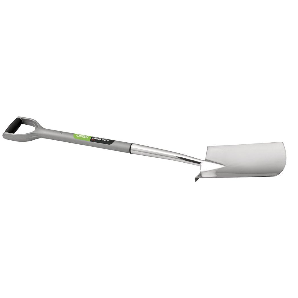 Draper Stainless Steel Soft Grip Garden Spade 83756