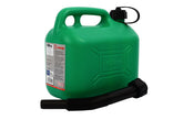 Hilka 5L Green Plastic Fuel Can 84809015